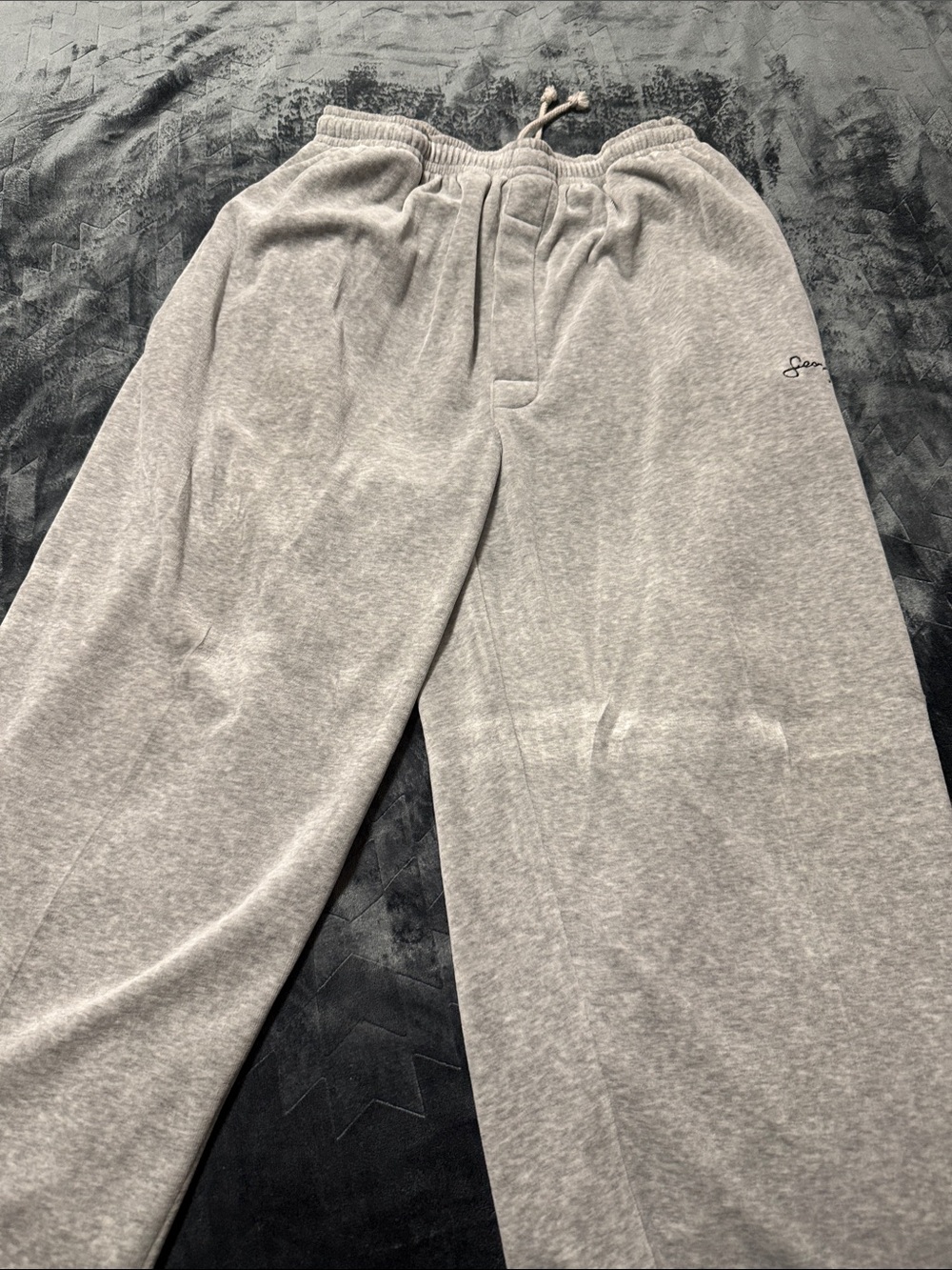 Sean John Light Gray Sweatsuit